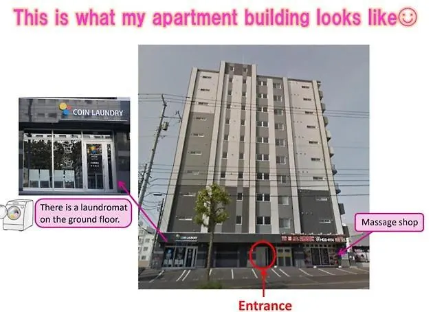 Appartement Suncourt Hondori Garden Hills / Vacation STAY 7593 Sapporo
